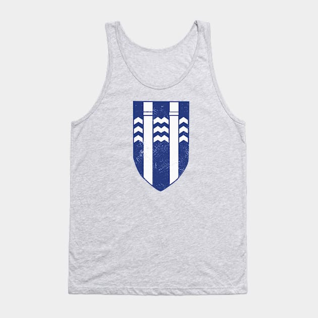 Retro Grunge Reykjavik City Symbol // Reykjavik Hometown // Reykjavik City Flag Tank Top by Now Boarding